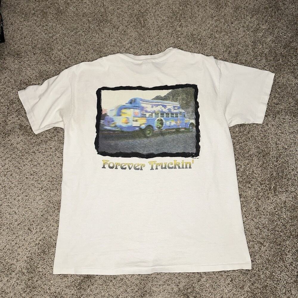 Vintage Grateful Dead Forever Truckin Bus Shirt 1965-1995 Men’s XL